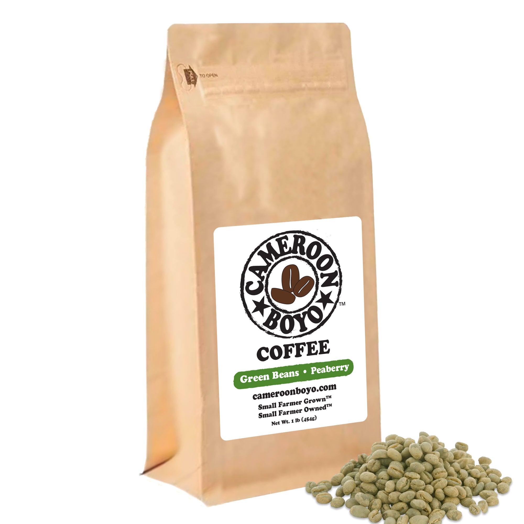 Cameroon Boyo™ Green Coffee Beans