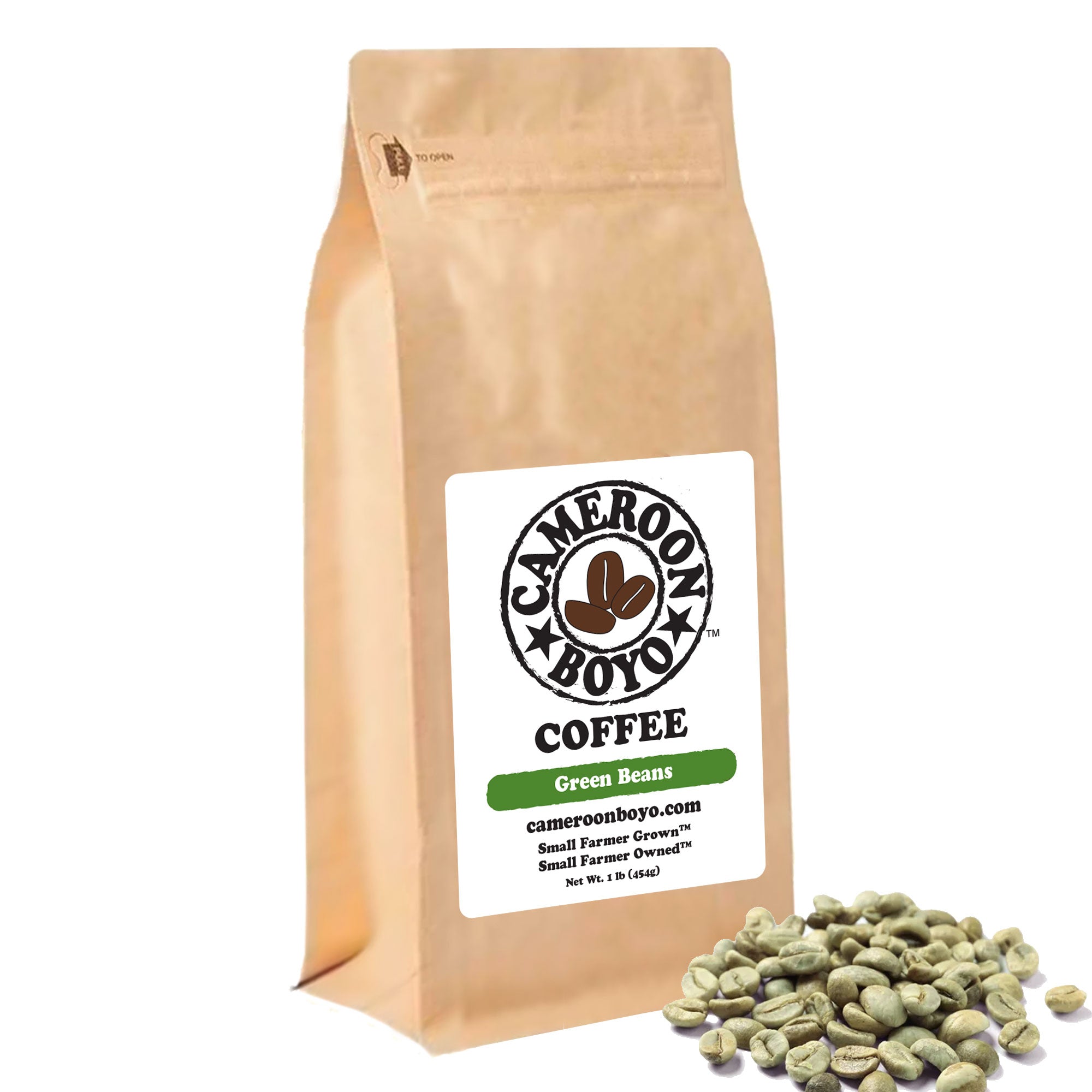 Cameroon Boyo™ Green Coffee Beans